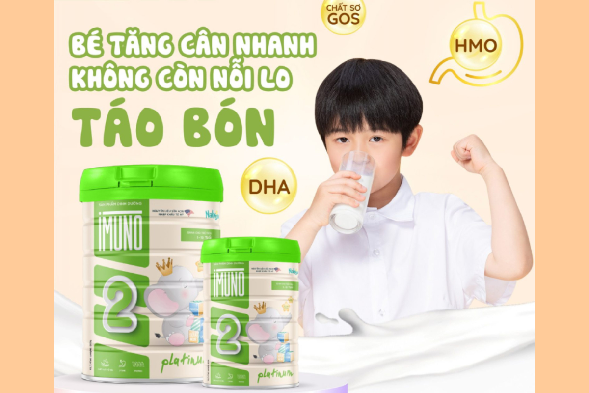 Sữa non Imuno Platinum (dành cho trẻ từ 1-10 tuổi)